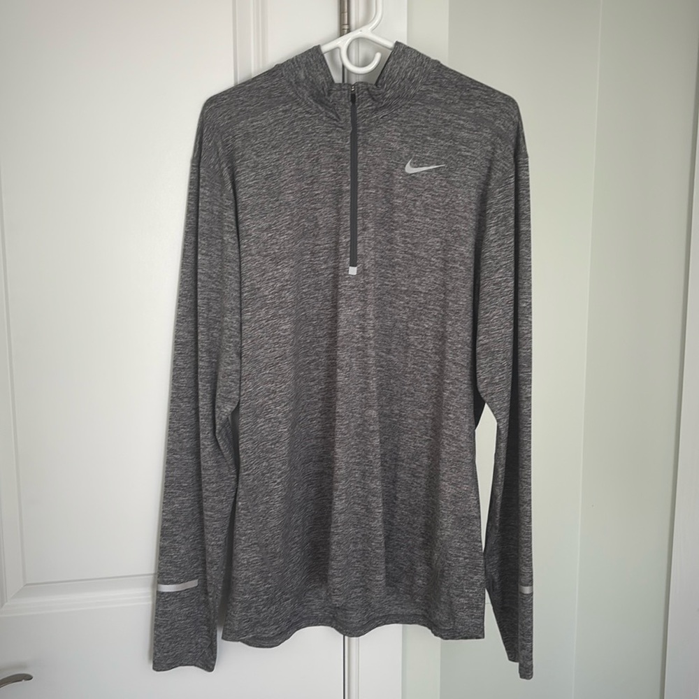 Men’s Nike running grey pullover